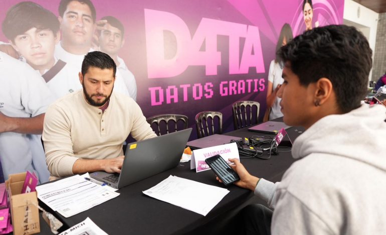 Hoy, último día para recoger tu chip D4TA con internet gratis.