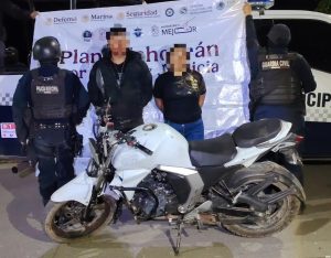Refuerza SSP operatividad en Carapan; detenidas 2 personas, una de ellas presuntamente vinculada a un grupo criminal.