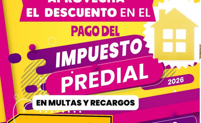 Gobierno de Irimbo anuncia condonación de multas y recargos del predial durante abril