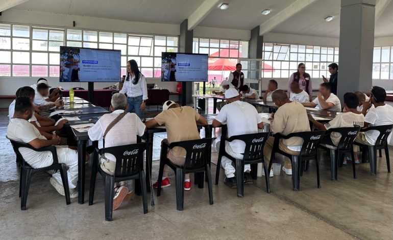 Sedeco impulsa el talento emprendedor en centros penitenciarios