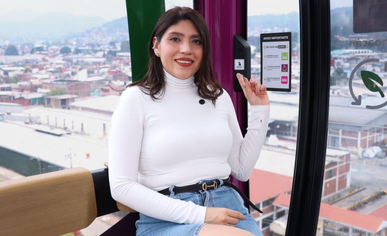 Viajar segura es tu derecho; así funciona el botón de pánico en el teleférico de Uruapan
