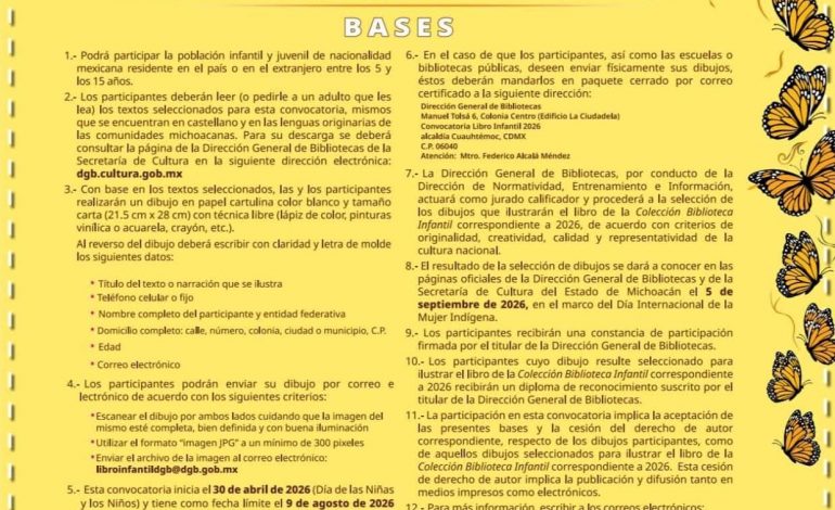 ¿Te gusta dibujar y leer? Cuenta la historia de tus raíces en el concurso de dibujo infantil