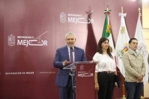 Abrirá próximo viernes puente del distribuidor de salida a Pátzcuaro: Bedolla