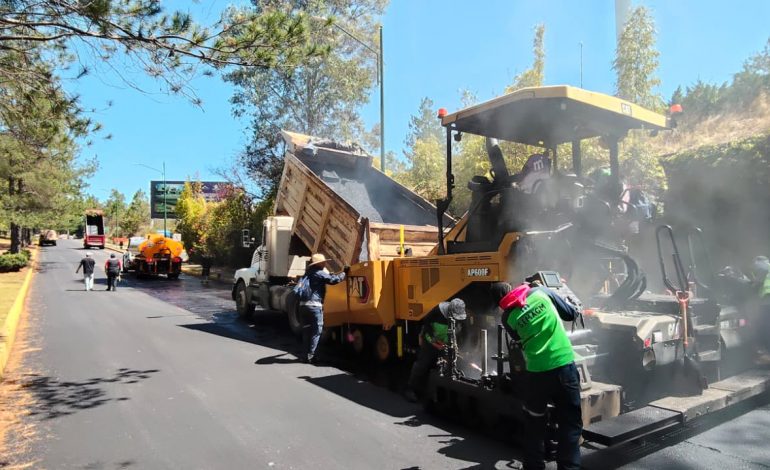 Gobierno de Alfonso Martínez rehabilita vialidad del Sur de Morelia