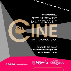 ¿Organizas un festival o muestra de cine? Secum te apoya con 50 mil pesos