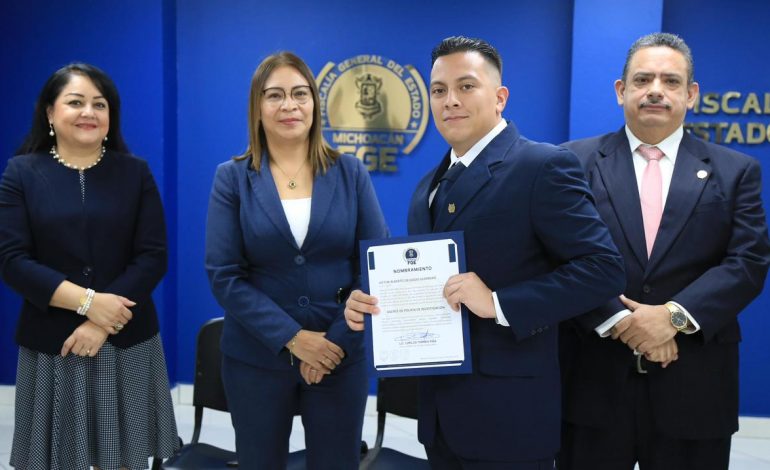 Fortalece FGE áreas clave con personal altamente evaluado; víctimas, en el centro de la acción institucional: Carlos Torres Piña