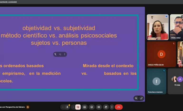 Impulsa Carlos Torres Piña la capacitación en psicología forense con perspectiva de género para personal de la FGE
