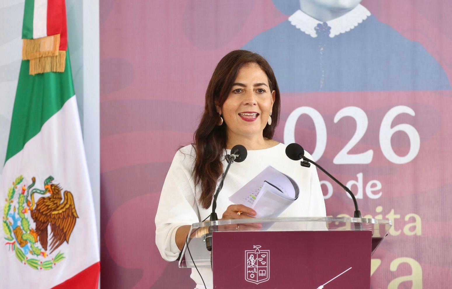 El lunes inician pagos de las becas clave para la permanencia escolar: Gabriela Molina