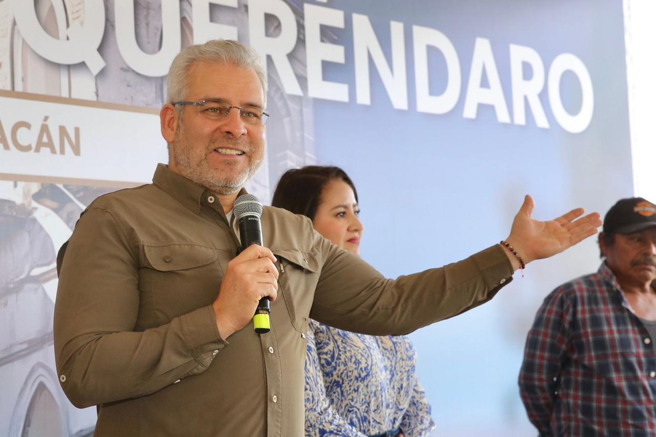 Anuncia Bedolla rescate ecológico de la presa Malpaís de Queréndaro