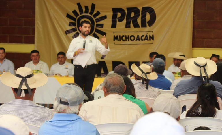 En Benito Juárez, el PRD Michoacán fortalece sus bases: Octavio Ocampo