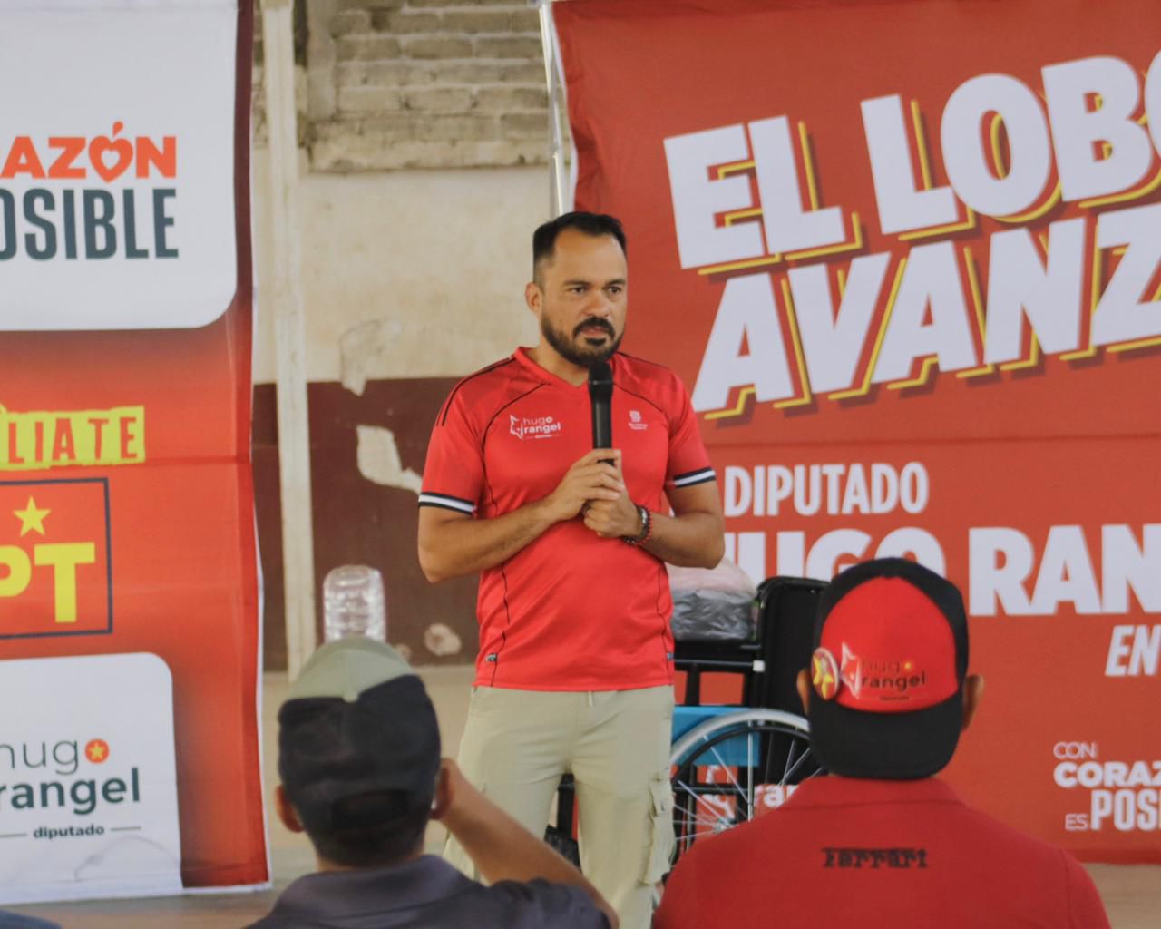 Hugo Rangel interviene en territorio con jornadas de salud y gestión social en Villas del Pedregal y Capula