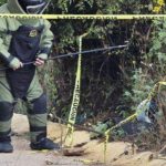 Objeto con características de artefacto explosivo fue localizado y posteriormente desactivado en la localidad de Santa Cruz