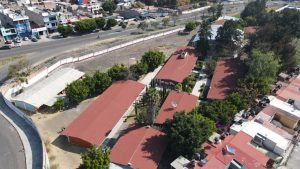 Fortalece SCOP seguridad de la secundaria técnica 119 con nueva barda perimetral