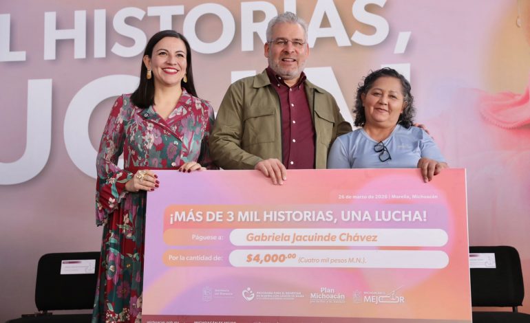 Michoacán elimina lista de espera para tratamientos contra el cáncer con nuevo equipamiento médico: Bedolla