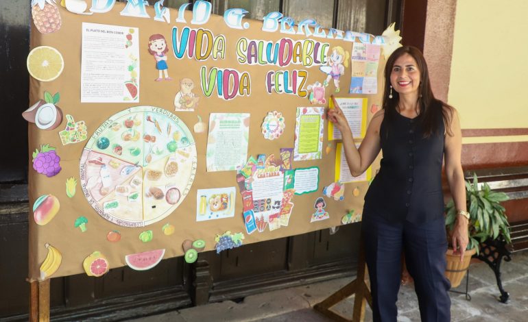 Vive Saludable avanza para llegar a todas y todos los estudiantes: Gabriela Molina