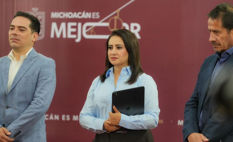 Se invertirán casi 160 mdp para continuar reconstruyendo Uruapan: Gladyz Butanda