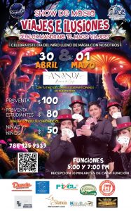 Presentarán show de magia viajes e ilusiones