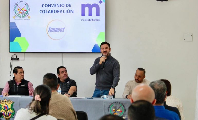 Yankel Benítez destaca convenio entre Sindicato de Limpia y Fonacot