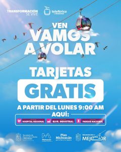 Tarjetas del teleférico de Uruapan llegan el 10 de abril: Gladyz Butanda