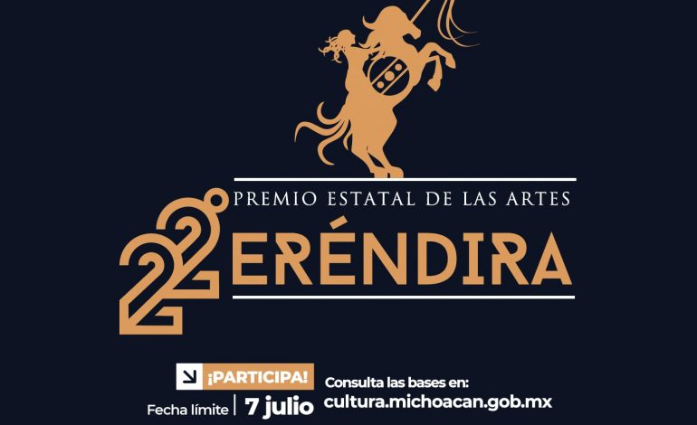 Secum lanza convocatoria del Premio Estatal de las Artes “Eréndira”