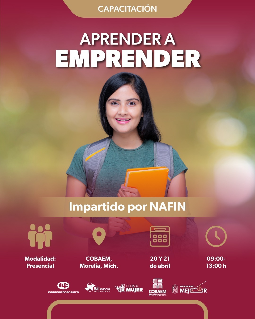 Sí Financia llevará educación financiera a tres municipios de Michoacán