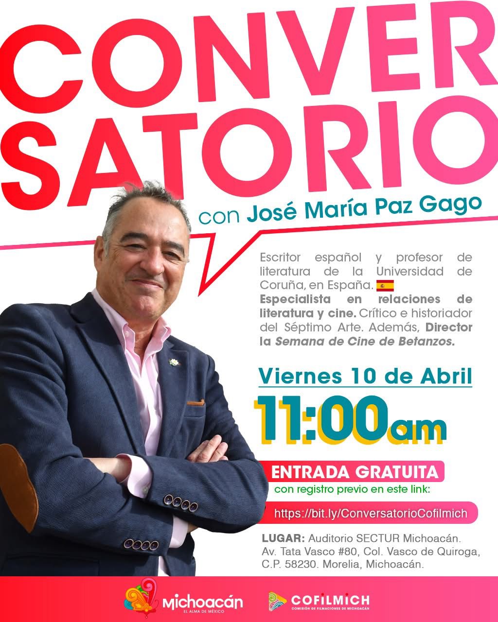 Sectur invita al conversatorio sobre El Quijote y su huella en el cine