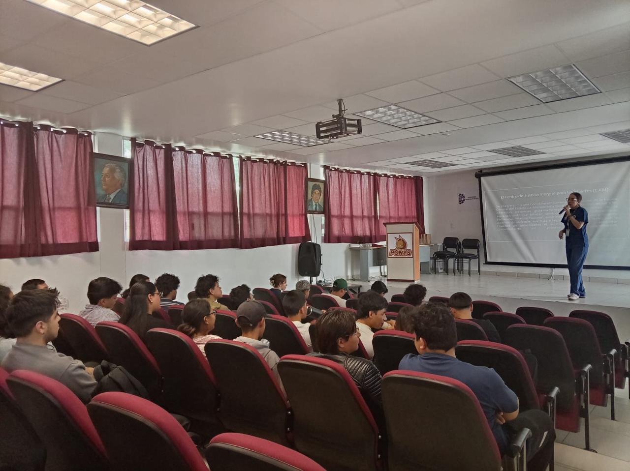 Promueve CTP prevención de la violencia y promoción de derechos humanos en el Instituto Tecnológico de Morelia