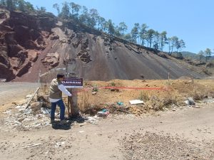 Clausura Proam banco de materiales en Tancítaro por irregularidades ambientales