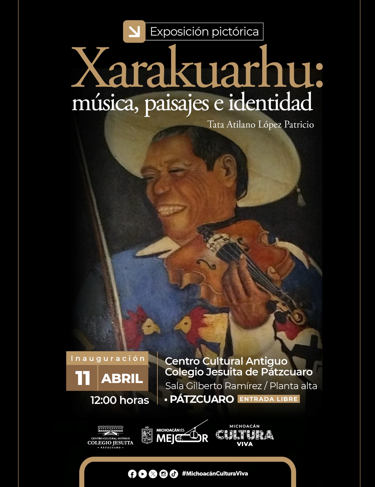 Secum presenta “Xarakuarhu”, exposición que une arte, música e identidad purépecha