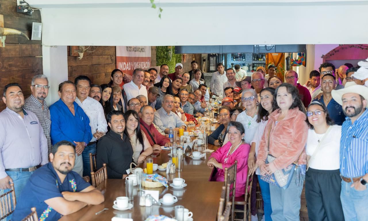 Fortalece Raúl Morón unidad y cercanía con el pueblo de Michoacán