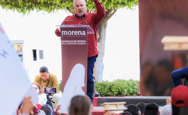“El pueblo da el triunfo a Morena en Michoacán, encuesta lo confirma”: Jesús Mora