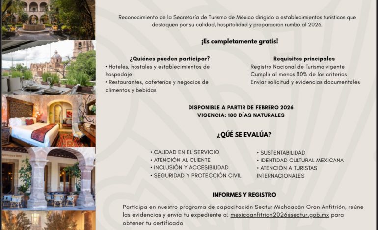 Certificarán en inglés a prestadores de servicios turísticos de 7 regiones