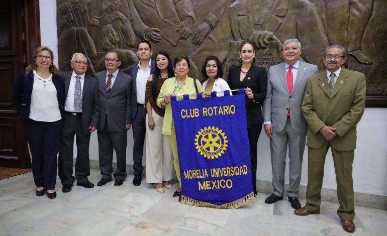 Sandra Arreola propone declarar el 23 ee abril como “Día Estatal del Rotarismo” en Michoacán