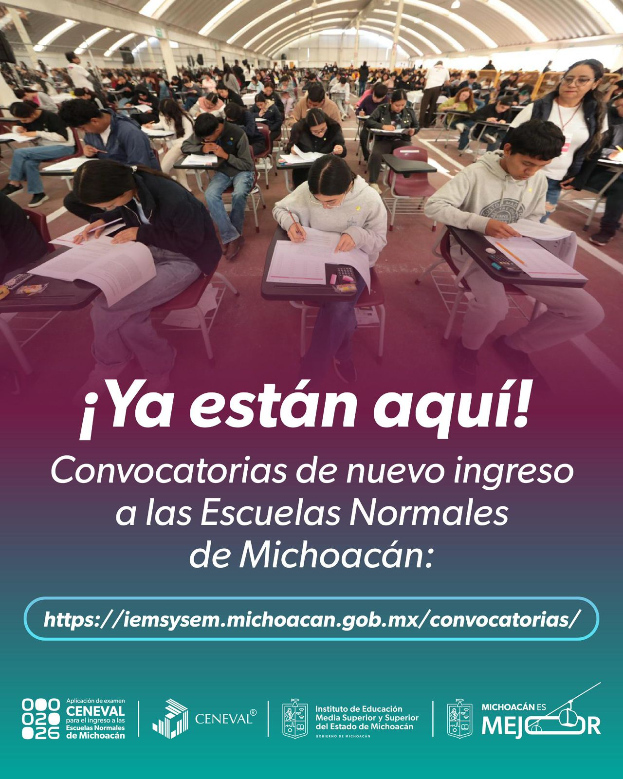 ¿Quieres ser docente? Ya están listas las convocatorias para Escuelas Normales de Michoacán