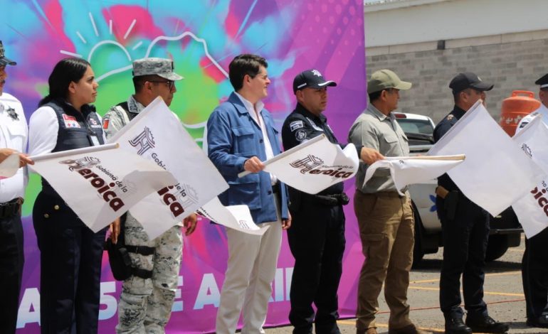 Zitácuaro arranca operativo de seguridad para Semana Santa 2026 con participación de los tres órdenes de gobierno