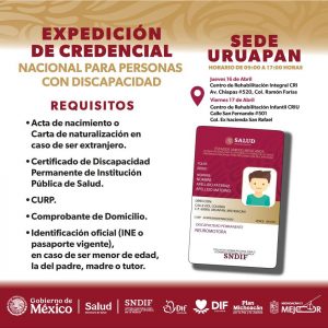 Teleférico gratis para personas con discapacidad en Uruapan, tramita tu credencial