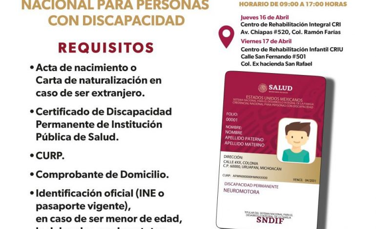 Teleférico gratis para personas con discapacidad en Uruapan, tramita tu credencial