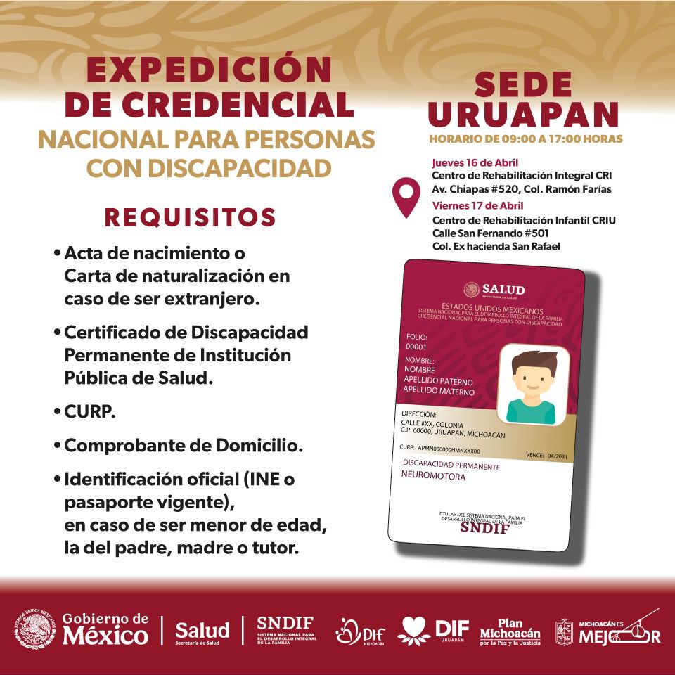 Teleférico gratis para personas con discapacidad en Uruapan, tramita tu credencial