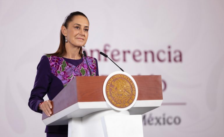 PRESIDENTA CLAUDIA SHEINBAUM RESALTA QUE INFLACIÓN ESTÁ CONTENIDA Y SE TRABAJA EN BENEFICIO DE LA ECONOMÍA DE LAS FAMILIAS MEXICANAS