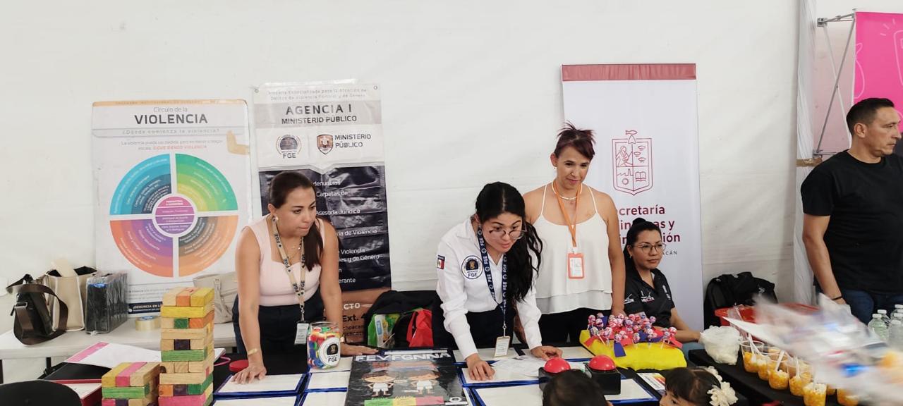 Fortalece FGE la prevención de delitos en niñas, niños y adolescentes con actividades lúdicas impulsadas por el Fiscal General Carlos Torres Piña
