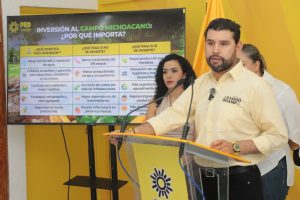 Fortalecer el campo michoacano es fortalecer a nuestras familias. PRD Michoacán presenta propuesta integral