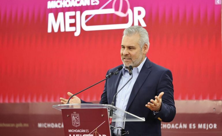 Gobierno de Bedolla ha destinado casi 300 mdp para 31 obras en la Universidad Michoacana