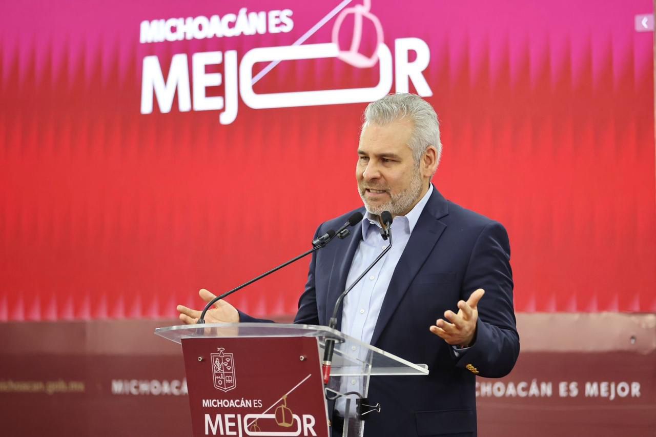 Gobierno de Bedolla ha destinado casi 300 mdp para 31 obras en la Universidad Michoacana
