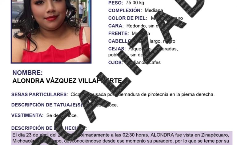Localiza FGE sanas y salvas a cinco personas reportadas como desaparecidas en Zinapécuaro