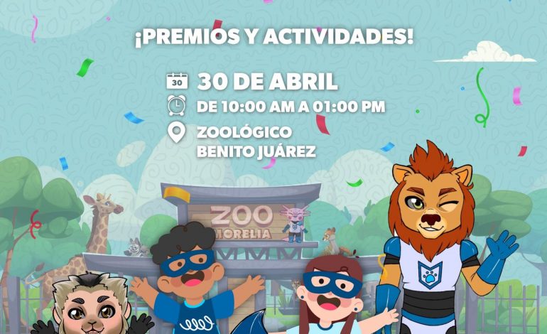 ¡Conviértete en Guardián del Agua este 30 de abril! Ceac celebrará a la niñez en el Zoológico de Morelia