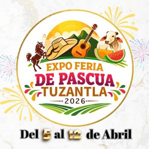 Todo listo. Tuzantla arranca su Feria de Pascua 2026 con tradición y cartelera del 5 al 12 de abril.