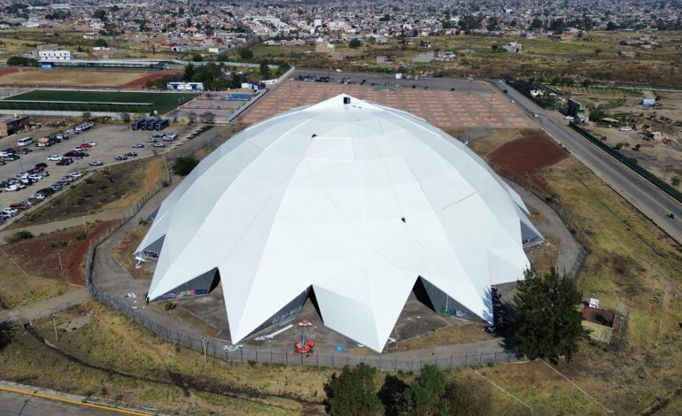 Gobierno estatal concluye rehabilitación del domo del Bicentenario.