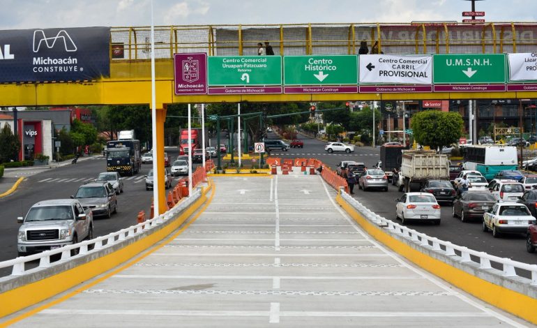 Guía rápida: Cómo circular por el nuevo distribuidor vial salida a Pátzcuaro.