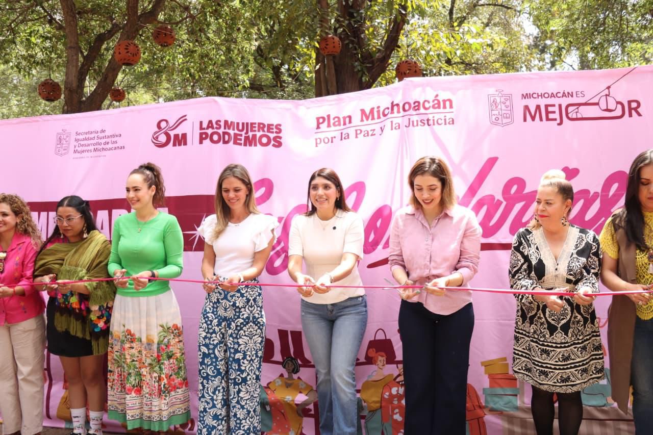Arranca La Mercadita Las Solidarias con más de 150 emprendedoras en Morelia.