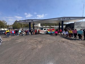 Habitantes de San Matías toman la Geotermoeléctrica Los Azufres en defensa de la salud y derechos colectivos.
